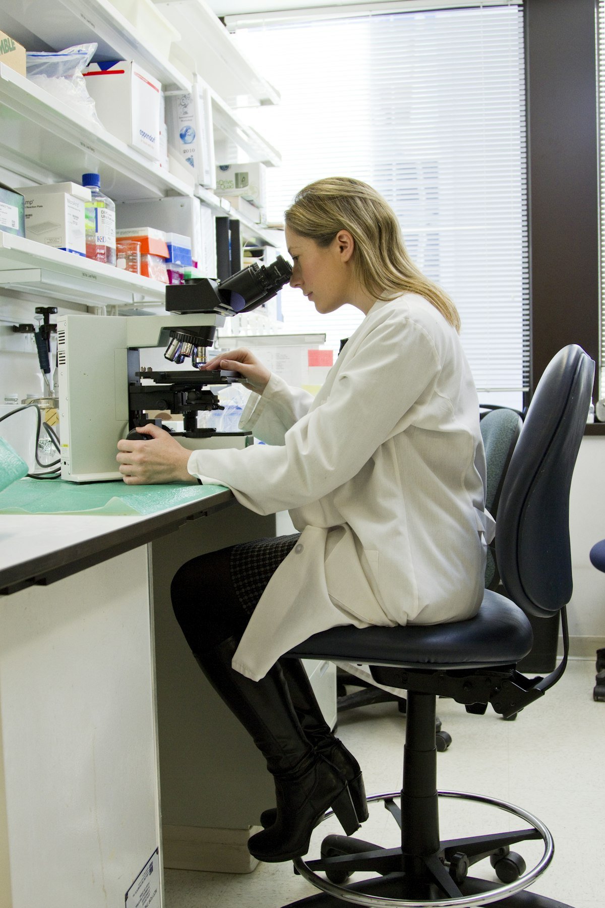 Scientist performing HPLC analysis for impurity quantification and quality control